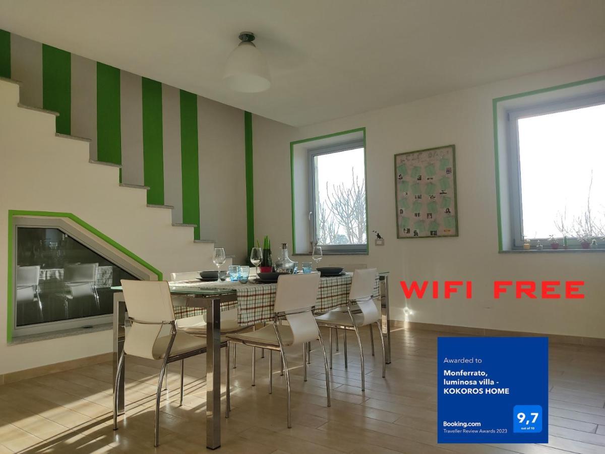 CastellʼAlfero Monferrato Asti-Luminosa Villa מראה חיצוני תמונה